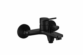 Смеситель Esko Dubai Black для ванны, короткий излив, без акс., DI 54 B - фото, отзывы, цена